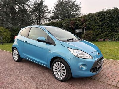 Used Ford Ka Zetec 2010 Blue Hatchback