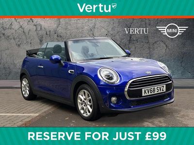 Blue Used 2018 Mini Cooper Hatchback | £9,988 (Good price)