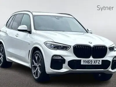 Used BMW X5 M Sport 261 HP (191 kW) 2019 White SUV