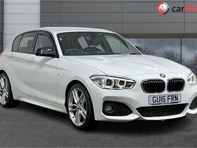 used BMW 118 1 Series 2.0 D M SPORT 5d 147 BHP Navigation, 6.5-Inch IDrive Display, LED Headlights, Privacy Glass, DAB Digital Radio Alpine White, 18-Inch Alloy Wheels