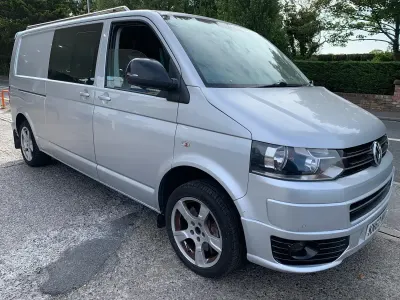 Used VW T5 Sportline 180 HP (132 kW) 2013 Silver Van