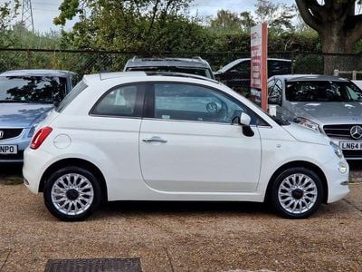 Used Fiat 500 Lounge 69 HP (50 kW) 2019 White Hatchback