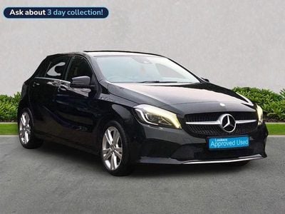 Black Used 2017 Mercedes A180 Premium Hatchback | £10,751 (Fair price)