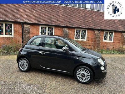 Black Used 2011 Fiat 500 Lounge Hatchback | £3,700 (Fair price)