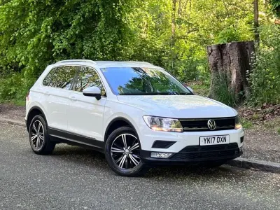 Used VW Tiguan SE 150 HP (110 kW) 2017 White SUV
