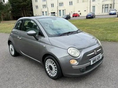 Used Fiat 500 Lounge 85 HP (62 kW) 2011 Grey Hatchback
