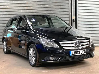 Used Mercedes B200 SE 135 HP (99 kW) 2013 Black Hatchback