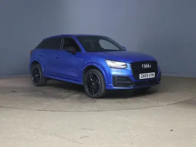 Used Audi Q2 Black Edition 116 HP (85 kW) 2020 Blue SUV