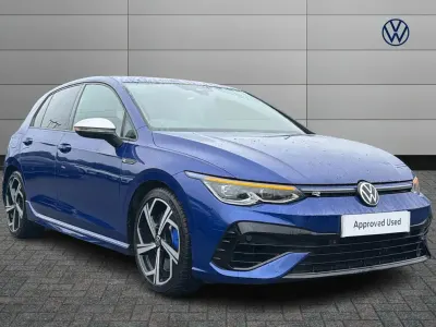 Used VW Golf VIII R 320 HP (235 kW) 2022 Blue Hatchback