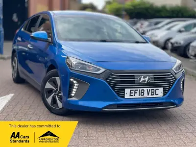 Used Hyundai Ioniq Premium SE 141 HP (103 kW) 2018 Blue Hatchback