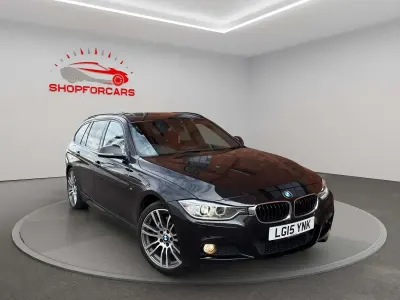 Usado BMW 320 M Sport 2015 Negro Familiar