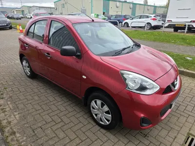 Used Nissan Micra Visia 2015 Red Hatchback