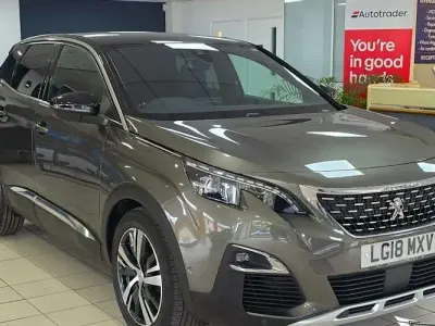 Used Peugeot 3008 GT-line 165 HP (121 kW) 2018 Grey SUV