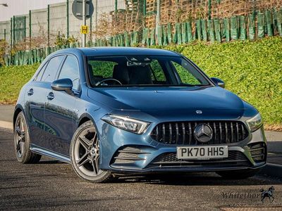 Blue Used 2020 Mercedes A200 AMG Line Premium Hatchback | £17,000 (Fair price)