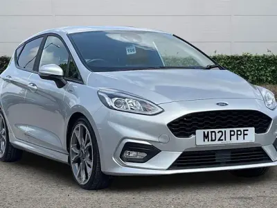 Used Ford Fiesta ST-Line X 125 HP (91 kW) 2021 Silver Hatchback