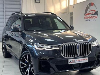 Grey Used 2021 BMW X7 M Sport SUV | £48,990 (Fair price)