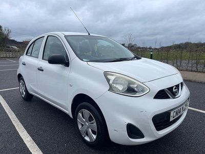 Used Nissan Micra Visia 2014 White Hatchback