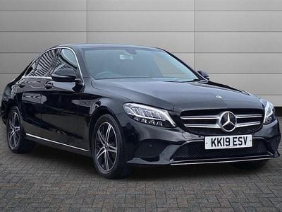 Used Mercedes C220 194 HP (142 kW) 2019 Black Sedan