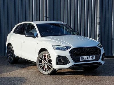 White Used 2024 Audi Q5 Black Edition SUV | £36,798 (A bit pricey)