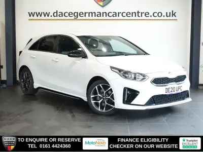Used Kia Ceed GT-Line 138 HP (101 kW) 2020 White Hatchback