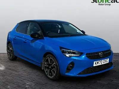 Used Vauxhall Corsa Elite 101 HP (74 kW) 2020 Blue Hatchback