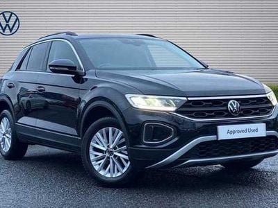 Used VW T-Roc Life 110 HP (80 kW) 2023 Black SUV