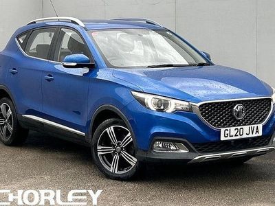 Used MG ZS Exclusive 111 HP (81 kW) 2020 Blue SUV