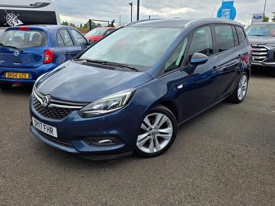 Blue Used 2017 Vauxhall Zafira SRi MPV | £7,495 (Expensive)