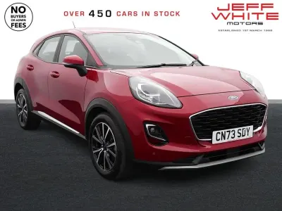 Used Ford Puma Titanium 125 HP (91 kW) 2023 Red SUV