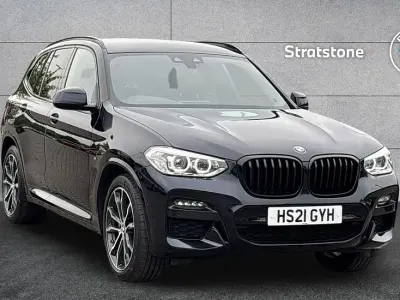 Used BMW X3 M Sport 282 HP (207 kW) 2021 Black SUV