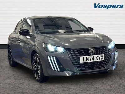 Used Peugeot 208 Allure 100 HP (73 kW) 2024 Grey Hatchback