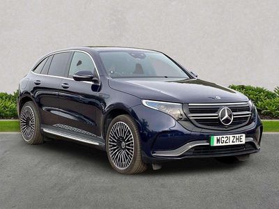 Used Mercedes EQC400 AMG Line Premium Plus 300 kW (408 HP) 2021 Blue SUV