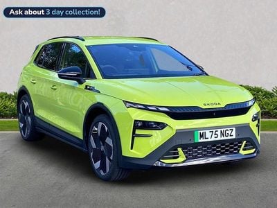 Green Used 2025 Skoda Elroq vRS SUV | £37,253 (Good price)