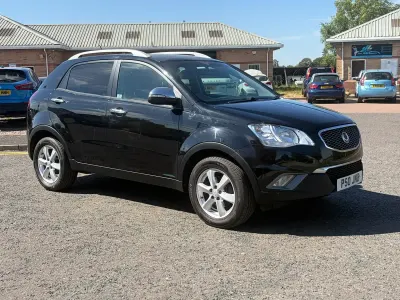 Used SsangYong Korando 2012 Black SUV