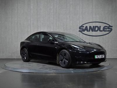 Used Tesla Model 3 Long Range AWD 366 kW (498 HP) 2021 Black Sedan