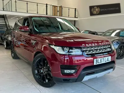 Used Land Rover Range Rover Sport HSE 306 HP (225 kW) 2017 Red SUV