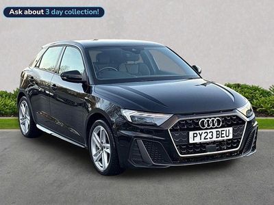 Black Used 2023 Audi A1 S-Line Hatchback | £21,276 (Fair price)