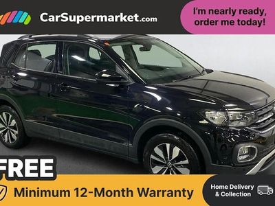 Used VW T-Cross Move 110 HP (80 kW) 2024 Black SUV