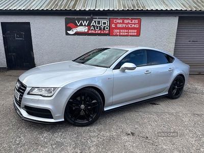 Used Audi A7 S-Line 245 HP (180 kW) 2013 Silver Hatchback