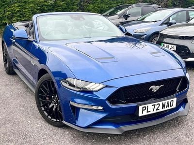 Blue Used 2022 Ford Mustang GT Convertible Cabriolet | £39,900 (Fair price)