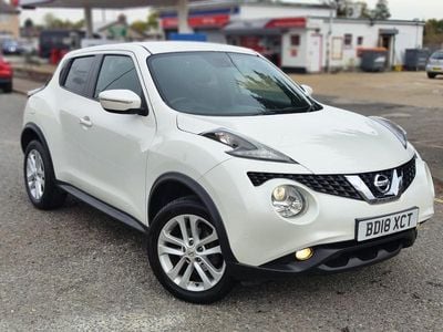 Used Nissan Juke N-Connecta 117 HP (86 kW) 2018 White SUV