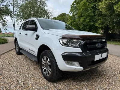 Used Ford Ranger Wildtrack 200 HP (147 kW) 2018 White Pickup