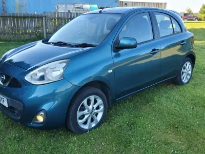 Used Nissan Micra Acenta 78 HP (57 kW) 2015 Blue Hatchback
