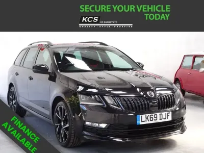 Używany Skoda Octavia SportLine 150 KM (110 kW) 2019 Czarny Kombi
