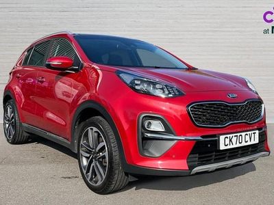 Used Kia Sportage 174 HP (127 kW) 2020 Red SUV