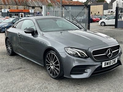 used Mercedes E220 E Class 2.0AMG Line (Premium) G-Tronic+ Euro 6 (s/s) 2dr Coupe