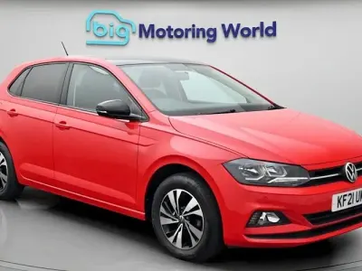 Used VW Polo Match 95 HP (69 kW) 2021 Red Hatchback