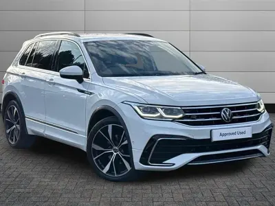 Used VW Tiguan R-line 150 HP (110 kW) 2022 Pure white SUV