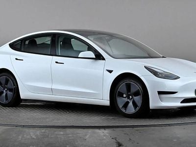 White Used 2022 Tesla Model 3 RWD Sedan | £20,298 (Fair price)