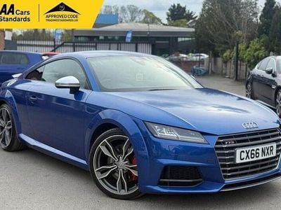 Used Audi TTS Design 310 HP (228 kW) 2016 Blue Coupe